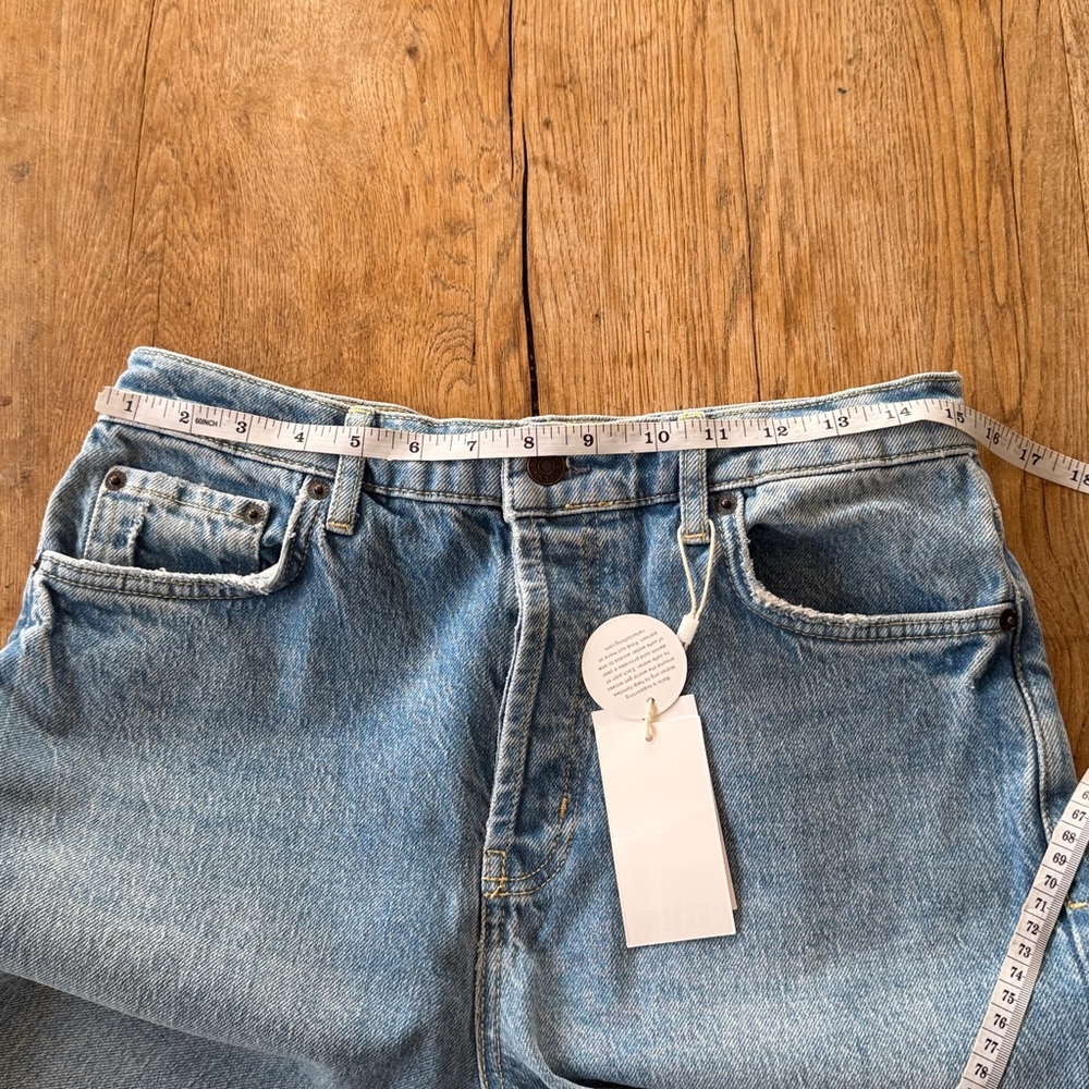 RAILS Topanga Straight Faded Blue Jeans Destroy in Faded Blue Size 28 - Picture 7 of 9